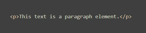an unumbered line of code for a paragraph